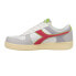 Diadora Magic Basket Low Lace Up Womens Grey, White Sneakers Casual Shoes 17855