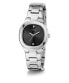 Guess Damen Armbanduhr Eve silber, schwarz 32 mm GW0615L1