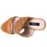 Фото #8 товара Diba True Get Smart CutOuts Platform Wedge Womens Brown Casual Sandals 84038-25