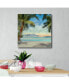 Фото #2 товара A Found Paradise I 16" x 16" Gallery-Wrapped Canvas Wall Art