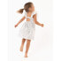 Modern Moments Ruffle Dress Toddler Girl 12 Months Ivory White Cotton Backless