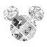 Фото #1 товара Настенный декор для детской Komar Vliestapete Mickey Head Comic Cartoon