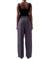 ფოტო #2 პროდუქტის Women's Carmine High-Rise Flannel Pants