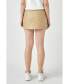 ფოტო #2 პროდუქტის Women's Low Waisted Cargo Mini Skirt