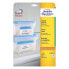 Фото #3 товара Avery Zweckform Avery L7970-25 - White - Rounded rectangle - 63.5 x 33.9 mm - A4 - Paper - Universal