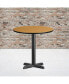 Фото #4 товара 30" Round Laminate Table Top With 22"X22" Table Height Base