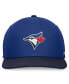 Men's Royal/Navy Toronto Blue Jays Evergreen Two-Tone Snapback Hat