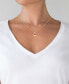 ფოტო #2 პროდუქტის Children's Minnie Mouse 15" Pendant Necklace with Enamel Bow in 14k Gold