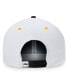 Фото #4 товара Men's White, Black Alabama State Hornets Sea Snapback Hat