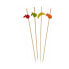 Набор шампуров для барбекю Шип украшенный Бамбук 2,5 x 0,4 x 12,5 cm (24 штук)