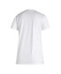ფოტო #2 პროდუქტის Women's White Miami Hurricanes Military-Inspired Appreciation AEROREADY T-shirt