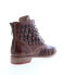 Bed Stu Loretta F328030 Womens Brown Leather Lace Up Ankle & Booties Boots 7 - фото #8