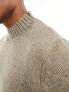 Фото #5 товара Jack & Jones thick jumper with high neck in beige