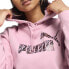 Фото #5 товара Puma Essentials+ Animal Pullover Hoodie Womens Pink Casual Outerwear 68149248