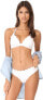 Фото #2 товара Kate Spade New York Women's 169839 Scalloped Hipster Bikini Bottoms Size S