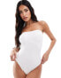 Фото #4 товара Magic Bodyfashion bandeau seamless thong body in white