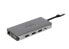 Фото #1 товара ALLNET PSUC0216, USB 3.2 Gen 1 (3.1 Gen 1) Type-C, 100 W, Grau, MicroSD (TransFlash), SD, 3.5mm, HDMI, RJ-45, USB 2.0, USB 3.2 Gen 1 (3.1 Gen 1) Type-A, USB 3.2 Gen 1 (3.1 Gen 1) Type-C, VGA, USB