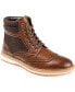 ფოტო #1 პროდუქტის Men's Harlan Wingtip Ankle Boots