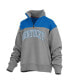 ფოტო #3 პროდუქტის Women's Gray Kentucky Wildcats Avon Fleece Quarter-Zip Jacket