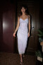 Фото #2 товара Платье из полупрозрачной ткани с драпировкой и принтом ZARA