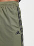 Фото #3 товара adidas Training Train Essentials 3 stripe shorts in navy