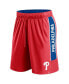 Фото #3 товара Men's Red Philadelphia Phillies Win The Match Defender Shorts