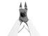 Lindström Bahco Diagonal cutter - Supreme series - Diagonal-cutting pliers - 8 mm - 8 mm - 5 mm - Steel - White