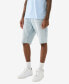 Men's Ricky Flap Fray Hem Shorts- 12" Inseam