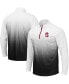 ფოტო #1 პროდუქტის Men's Gray Stanford Cardinal Magic Team Logo Quarter-Zip Jacket