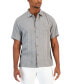Фото #1 товара Men's Al Fresco Tropics Silk Short-Sleeve Shirt