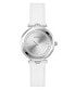 Фото #1 товара Guess Damen Armbanduhr RUMOUR weiß, silber 34 mm GW0689L1