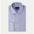 HACKETT Mouline Puppytooth long sleeve shirt