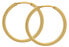 Gold hoop earrings 231 001 00199