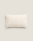 Фото #5 товара Textured silk cushion cover