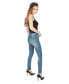 Фото #1 товара Women's Distressed Bamboo Blend Denim Jeggings