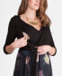 ფოტო #2 პროდუქტის Women's Maternity Nursing Maxi Dress