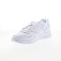 Фото #4 товара Reebok Glide SP Womens White Leather Lace Up Lifestyle Sneakers Shoes