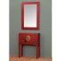 Ночной столик ORIENTE Красный Железо Деревянный MDF 45 x 26 x 69 cm