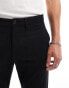 Фото #6 товара Selected Homme slim fit brushed trousers in dark grey