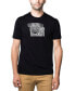 Фото #1 товара Men's Premium Word Art T-Shirt - Pug Face