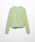 Фото #3 товара Women's Round-Neck Knitted Sweater