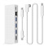 Фото #1 товара Жесткий диск Twelve South LLC StayGo - Wired - USB 3.2 Gen 1 (3.1 Gen 1) Type-C - 85 W - 10,100,1000 Mbit/s - Белый - MicroSD (TransFlash) - SD