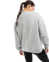 Фото #3 товара Urban Threads oversized sweater in grey marl