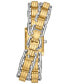 ფოტო #3 პროდუქტის Women's The Eleanor 3-in-1 Two-Tone Stainless Steel Bracelet Watch 19mm