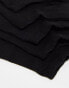 Фото #3 товара ASOS DESIGN 5 pack trainer socks in black