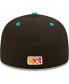 Фото #5 товара Men's Black, Turquoise Veleros de Columbus Copa De La Diversion 59FIFTY Fitted Hat