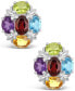 Фото #2 товара Серьги Macy's Garnet Studs