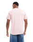 Фото #2 товара Lacoste midweight boxy fit t-shirt in light pink