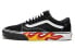 Vans Old Skool Flame Cut Out 火焰切出 低帮 板鞋 男女同款 黑色 / Кроссовки Vans Old Skool Flame Cut Out VN0A38G1UJG