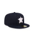 Фото #3 товара Men's Navy Houston Astros 2024 Mother's Day On-Field 59FIFTY Fitted Hat